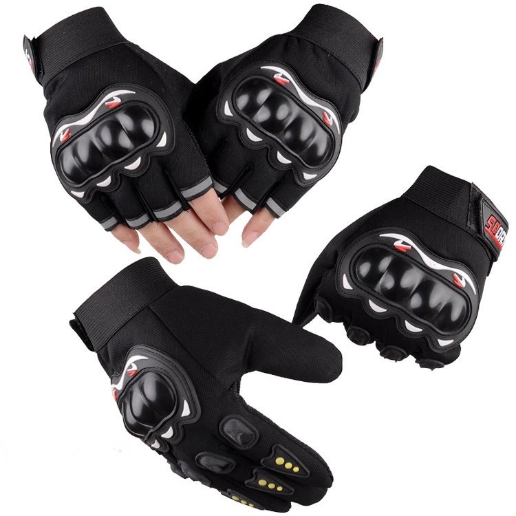 Red hot sale riding gloves