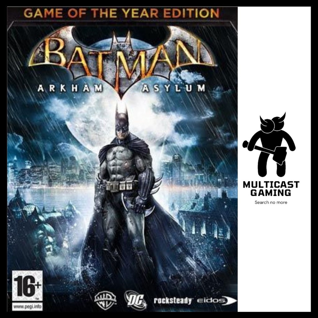 Batman: Arkham Asylum Game of the Year Edition no Steam