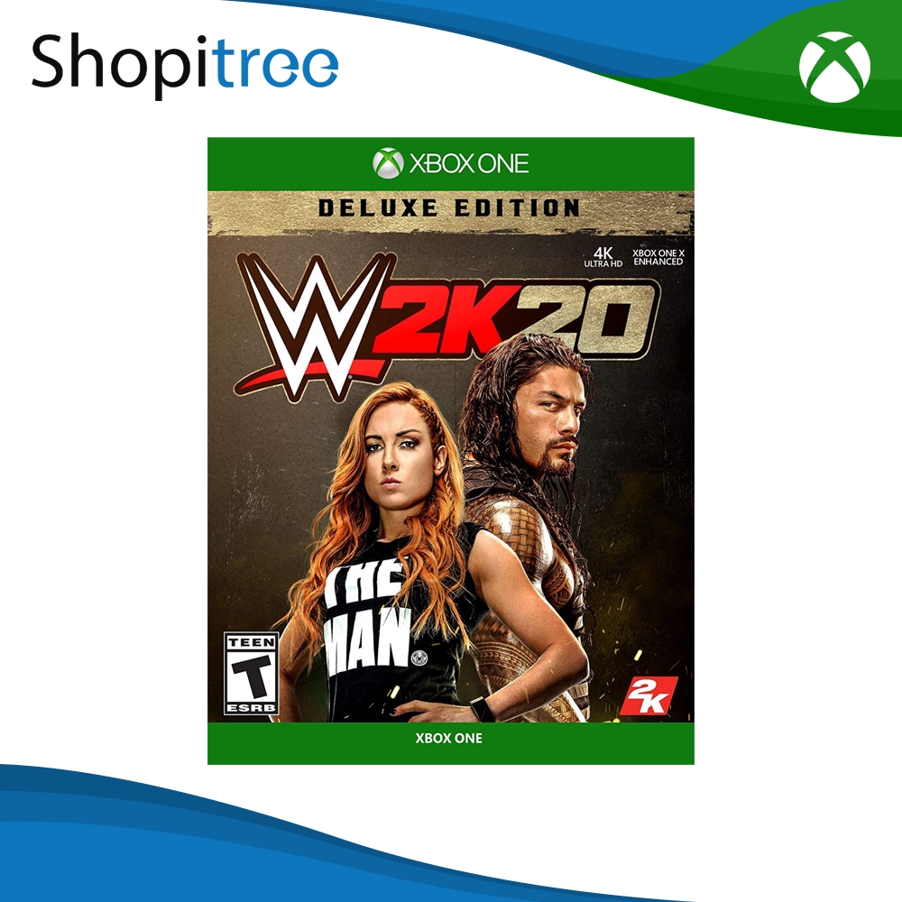 Jeux Xbox One WWE 2K20 - Jeux vidéo