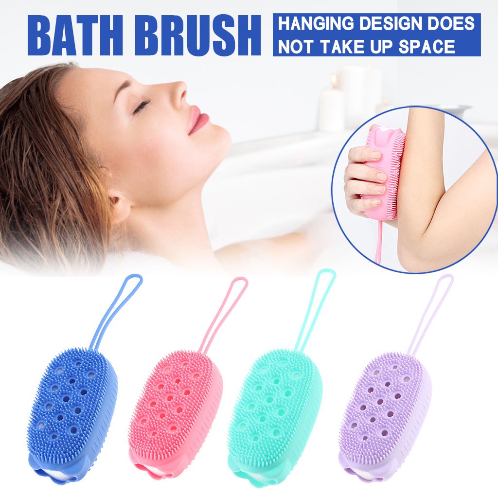 Bath Sponge Soft Shower Wash Sponge Body Scrubbers for Women Bathroom Accessories