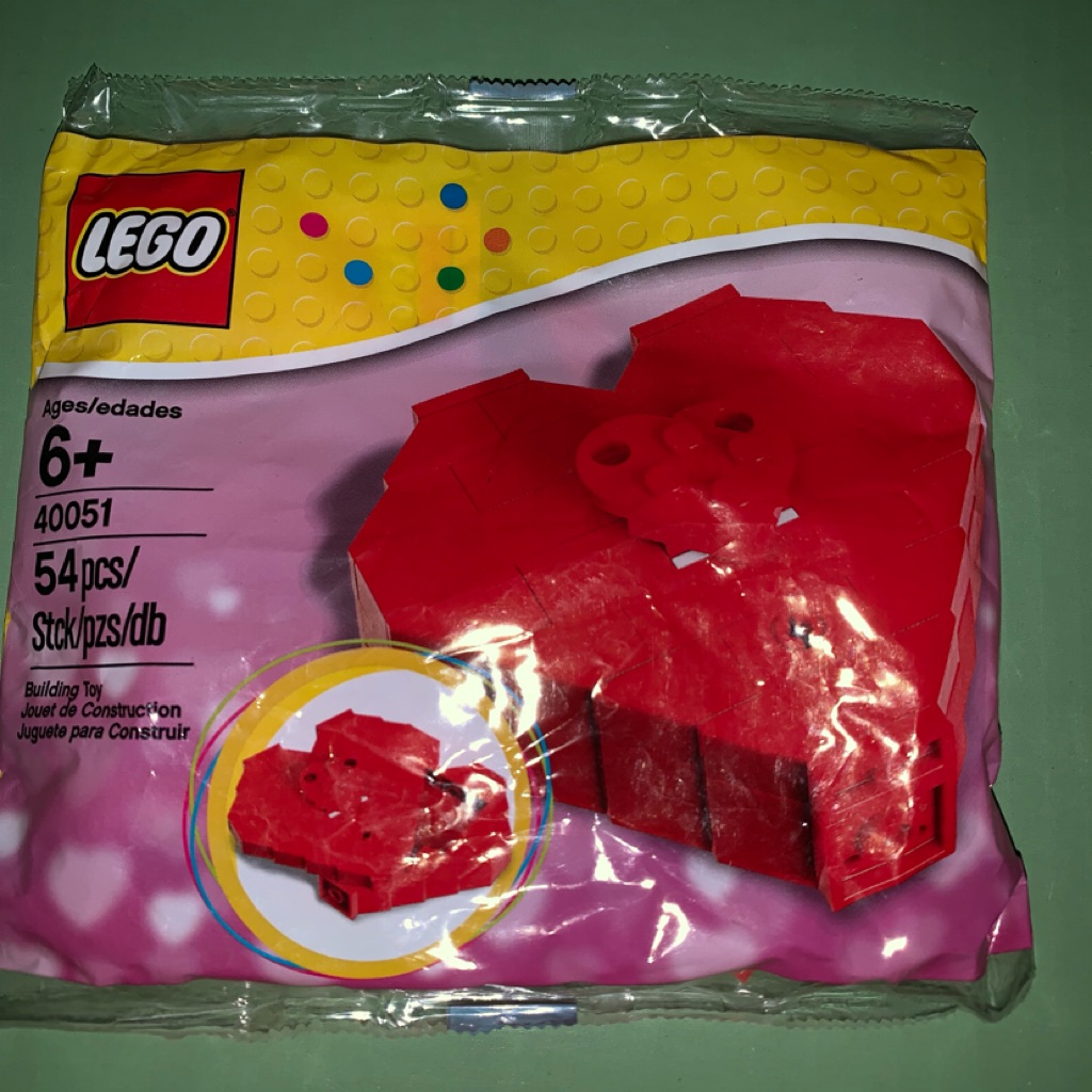 LEGO 40051 Valentine's Day Heart Box