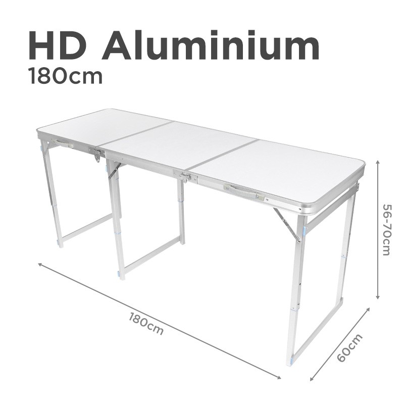 (JIJI SG) PORTABLE ALUMINIUM FOLDING TABLE Outdoor Foldable Table