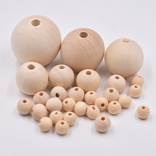 4 Pack Unfinished Natural Wooden Rings for Macrame, DIY Crafts, 1.89 Inch