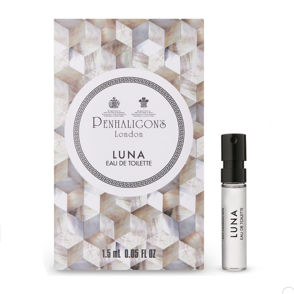 Penhaligon's Luna 1.5ml 2ml Vial Fragrance Perfume Sample Trial Travel ...