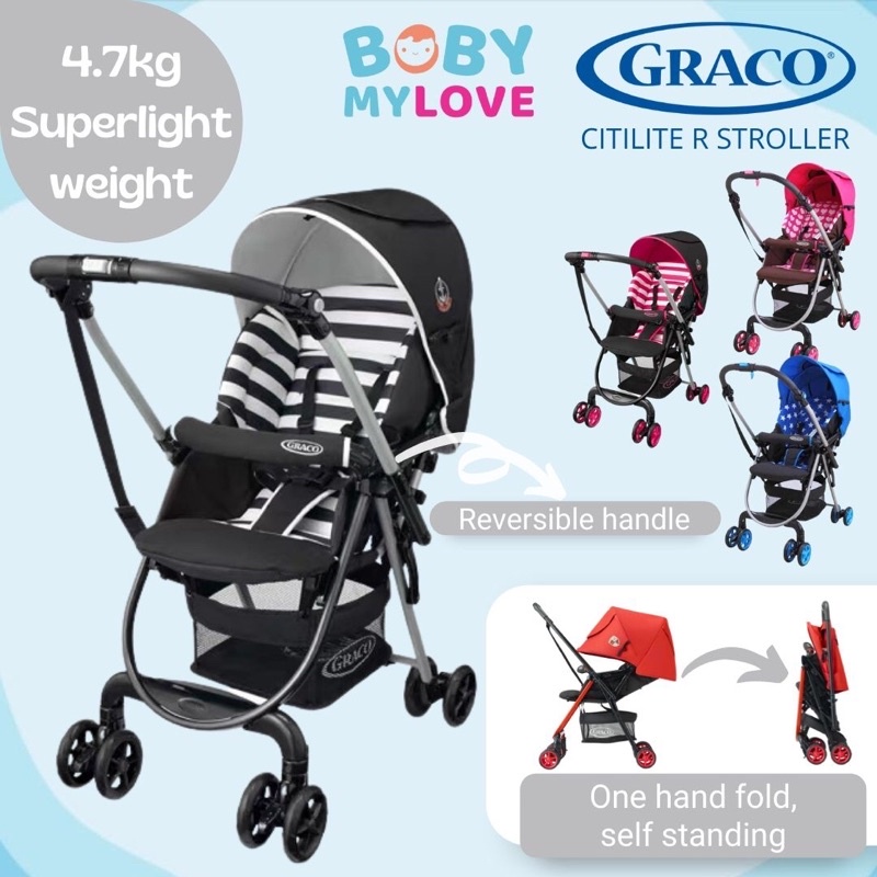 Graco Citilite R Stroller Baby Lightweight Pram Shopee Singapore