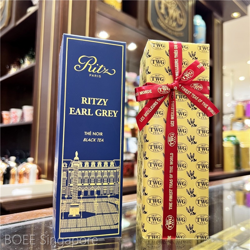 TWG: RITZY EARL GREY (BLACK & WHITE TEA) - HAUTE COUTURE PACKAGED