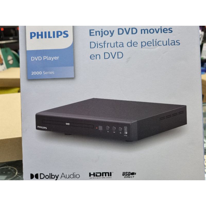 PHILIPS MULTI REGION DVD PLAYER WITH HDMI TAEP 200 USB 200 Shopee