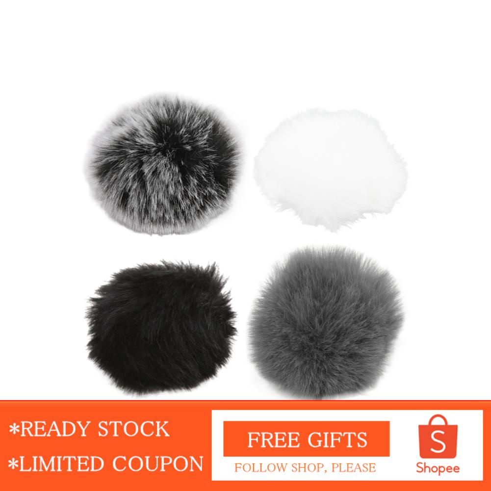 Always Artificial Fur Lavalier Mic Windscreen Lapel Microphone Wind