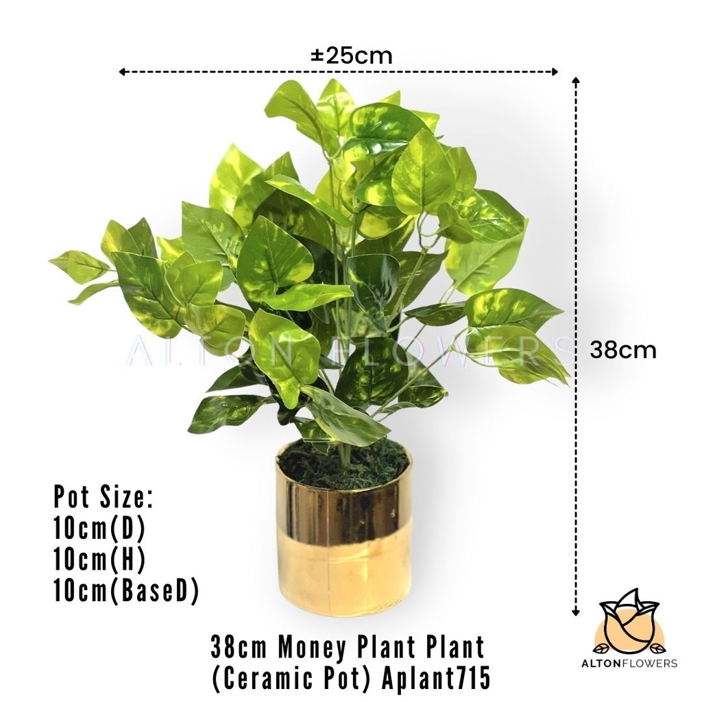Huge Variety Artificial Plants 2080cm Indoor Outdoor Types Leaves Home