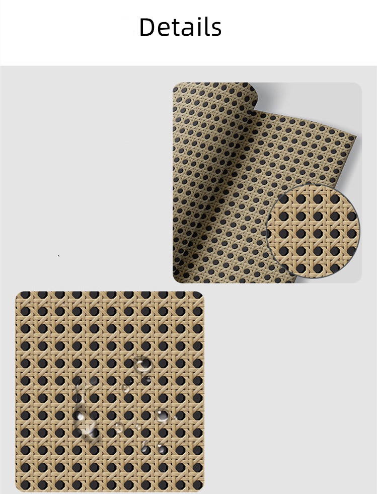 Rattan Wallpaper Cane Contact Paper Peel and Stick Wallpaper Hexagon ...
