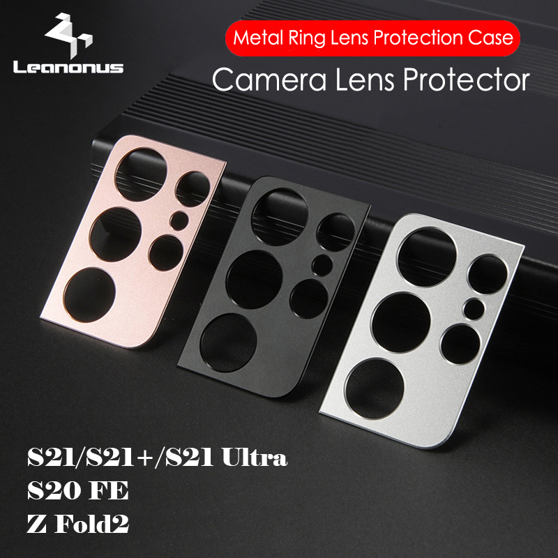 3D Metal Camera Cover Lens Screen Protector For Samsung Galaxy S21