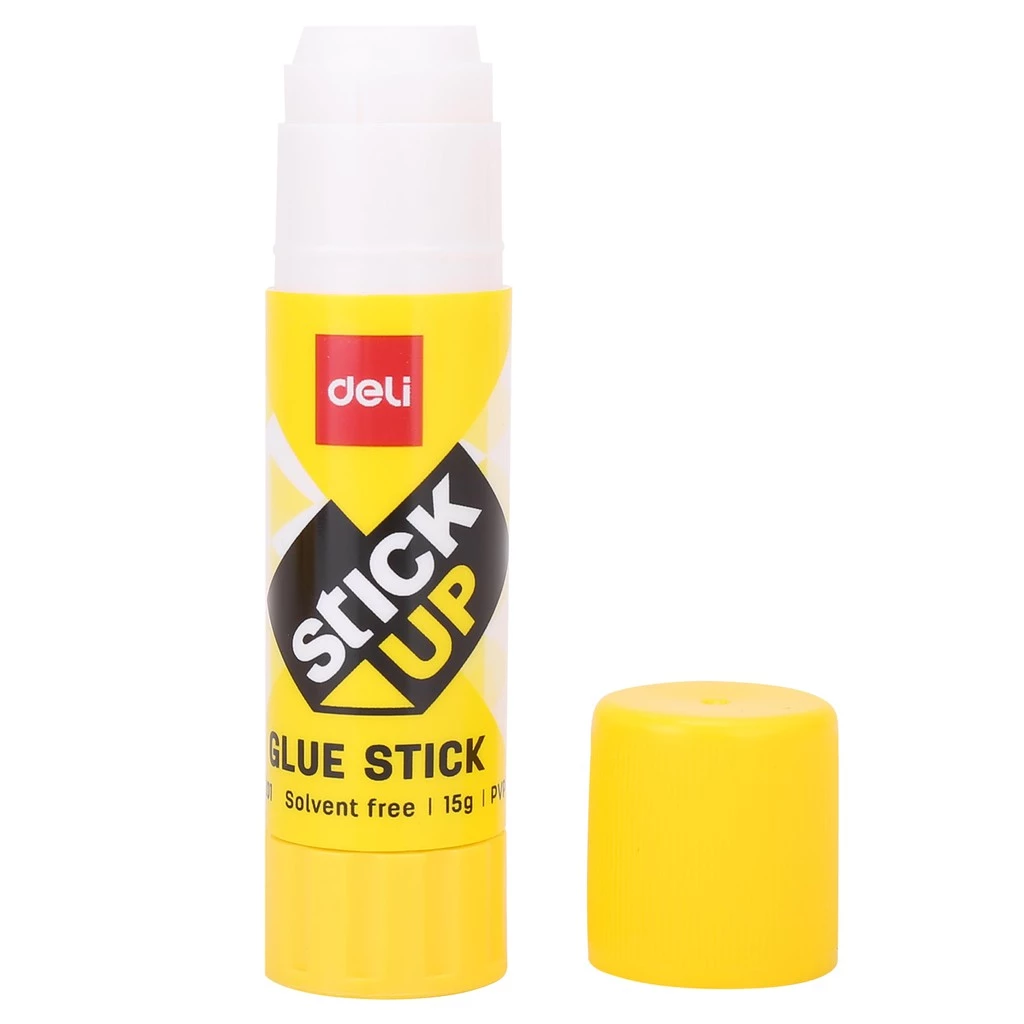 Deli Lem Stick Super Kuat PVP, Cepat Kering, Tidak Beracun, Dapat Dicuci - Gambar 4