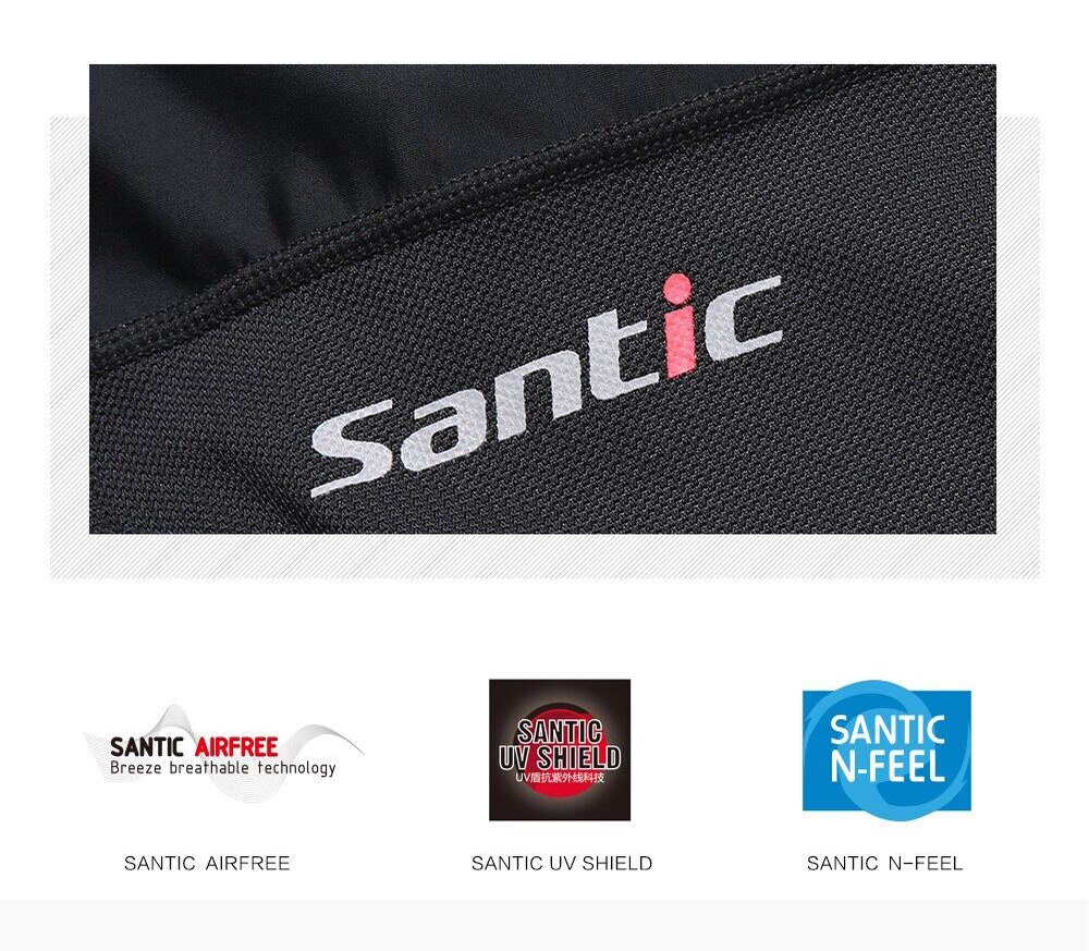 Santic Mountainbike MTB-shorts voor heren, losse pasvorm, 4D-gewatteerd