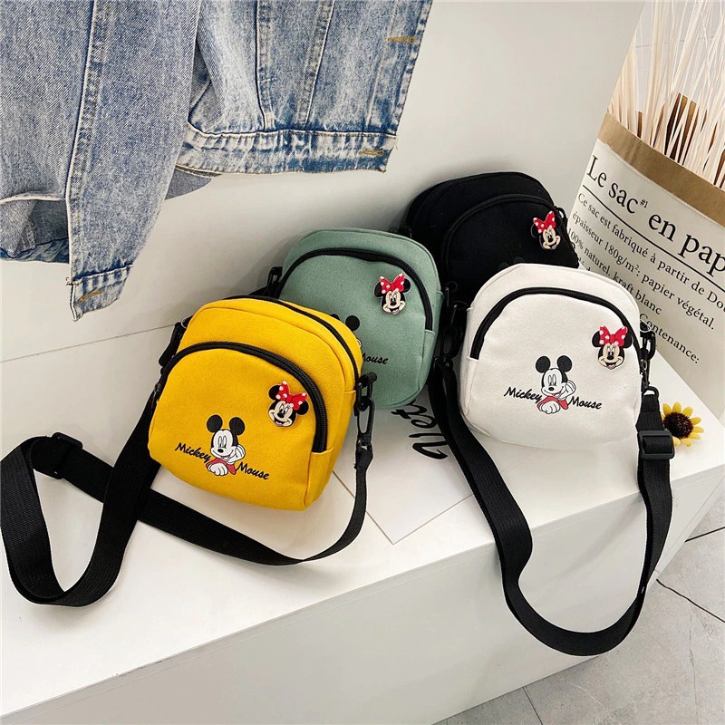 Mickey mouse sling bag clearance