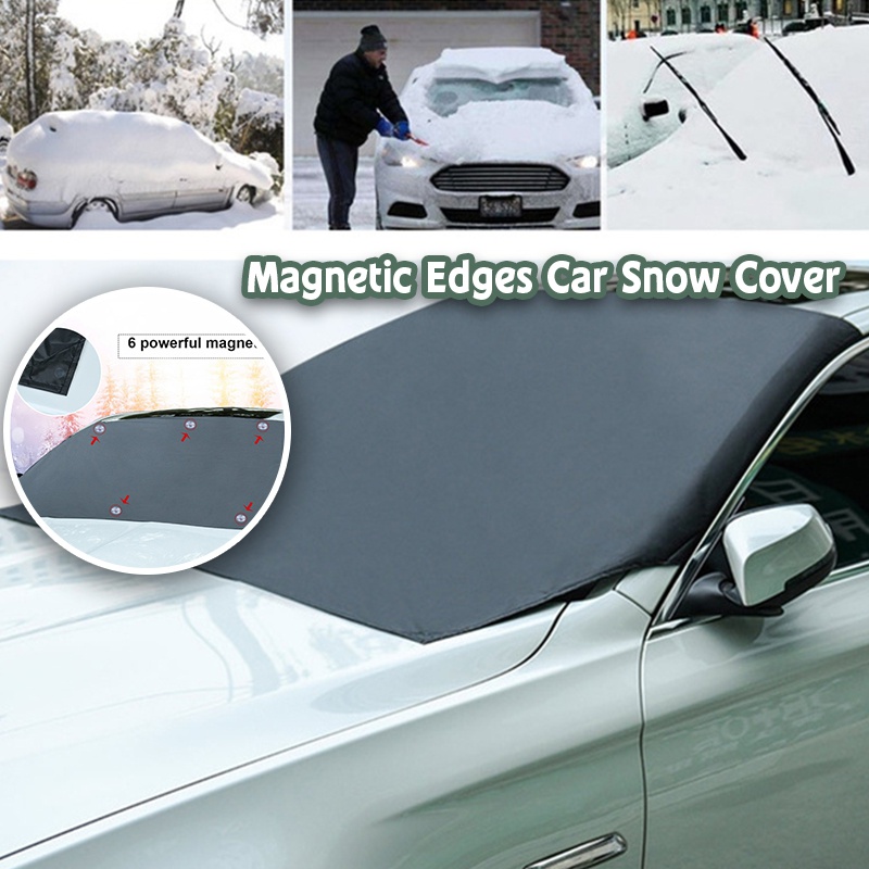 Edges Car Snow Cover Frost Car Windshield Snow Cover Protector Car Sun