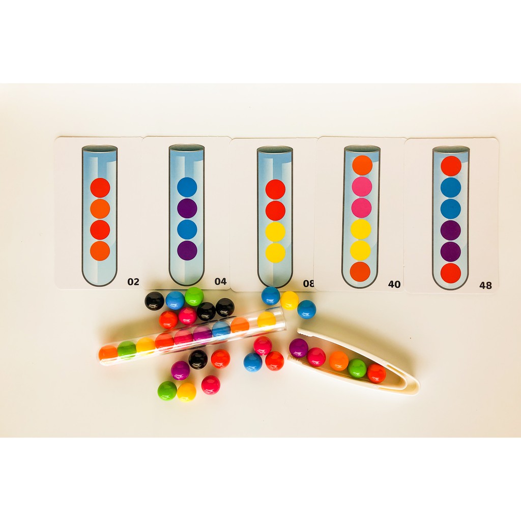 Preschool Children Interactive Game | Fill Up the Test Tube | Color ...