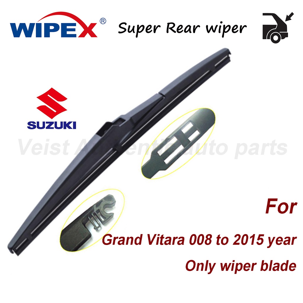 For Suzuki Grand Vitara 12A Rear Wiper Blade for 2008 to 2015 year Car