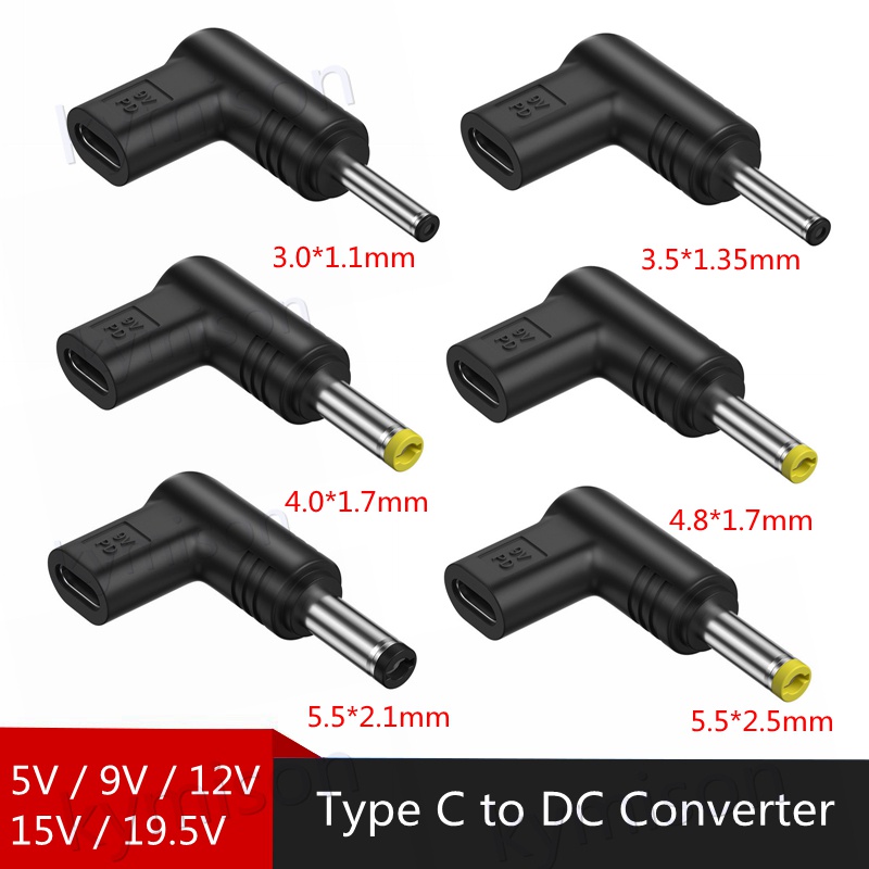 Cavo USB-C A DC 5.5x2.5mm – Adattatore PD 120W Per Router, LED, Monitor E Altoparlanti (seleziona 9V/12V/15V/20V)