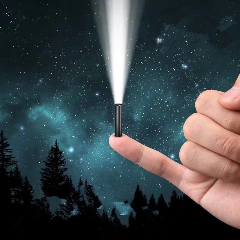 USB Rechargeable Mini LED Flashlight / Waterproof Telescopic Zoom ...