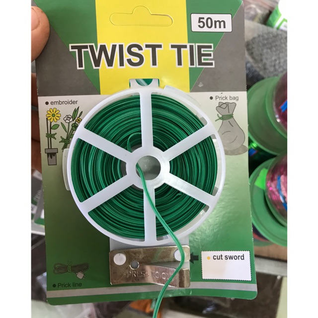 50m roll of plastic rope to tie orchids | Shopee Singapore