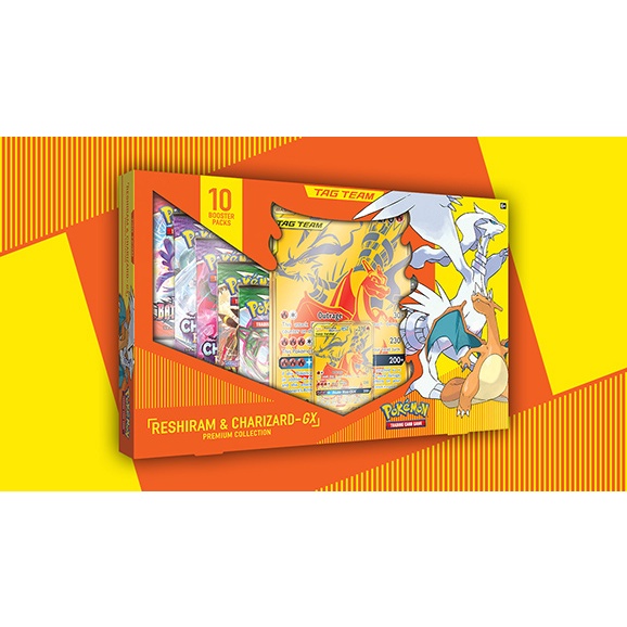 Pokémon TCG: Reshiram store & Charizard GX Premium Collection Box