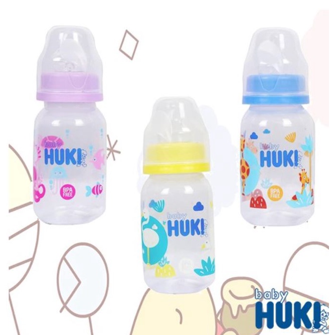 BABY HUKI PP SP Round Bottle CI0328 Huki BABY Milk Bottle 120ML Huki ...