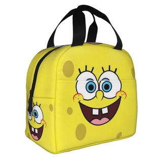 SpongeBob Messenger Lunch Bag Cartoon Anime Funny Kids Travel