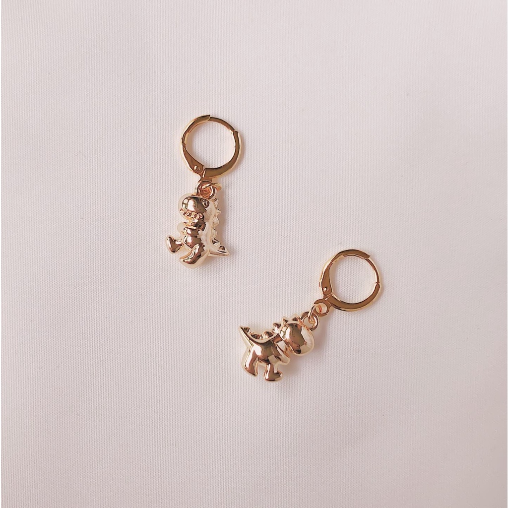 Childrens gold 2025 huggie earrings