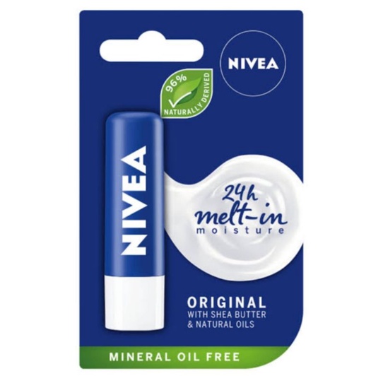 Nivea Lip Balm Original Essential Care 4.8gr | Shopee Singapore