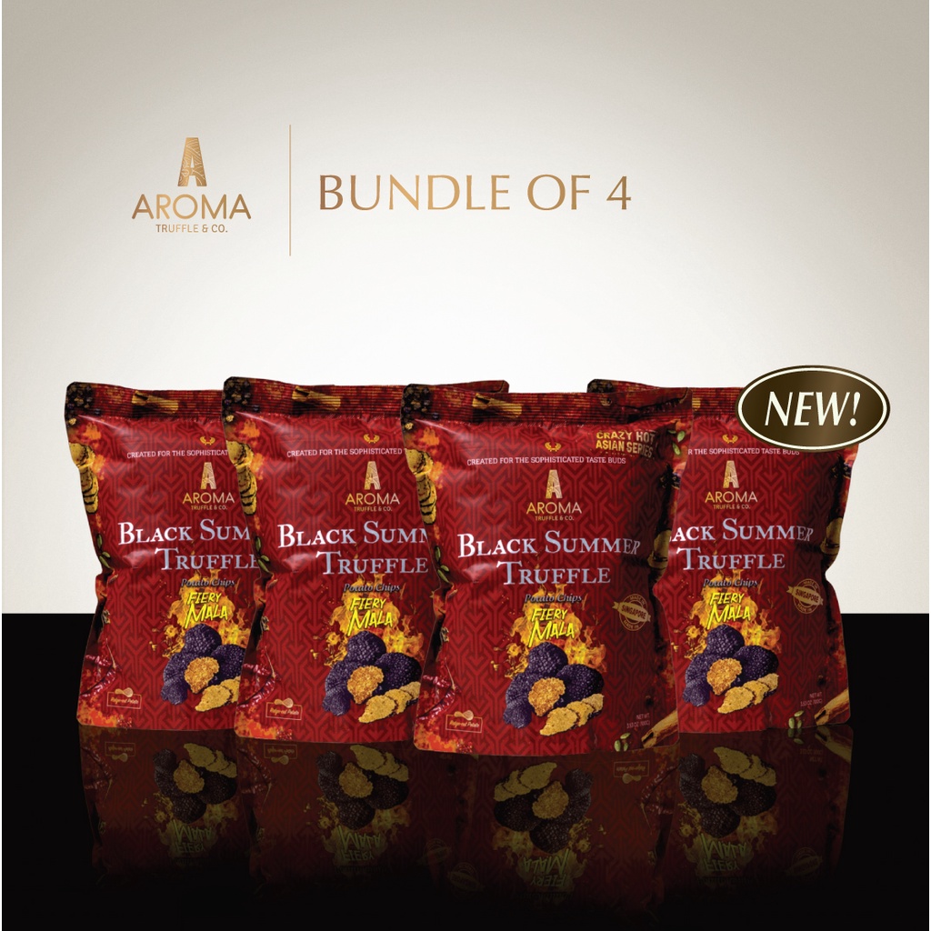 Fiery Mala x 4] Aroma Truffle Potato Chips - Bundle of 4 | Shopee Singapore