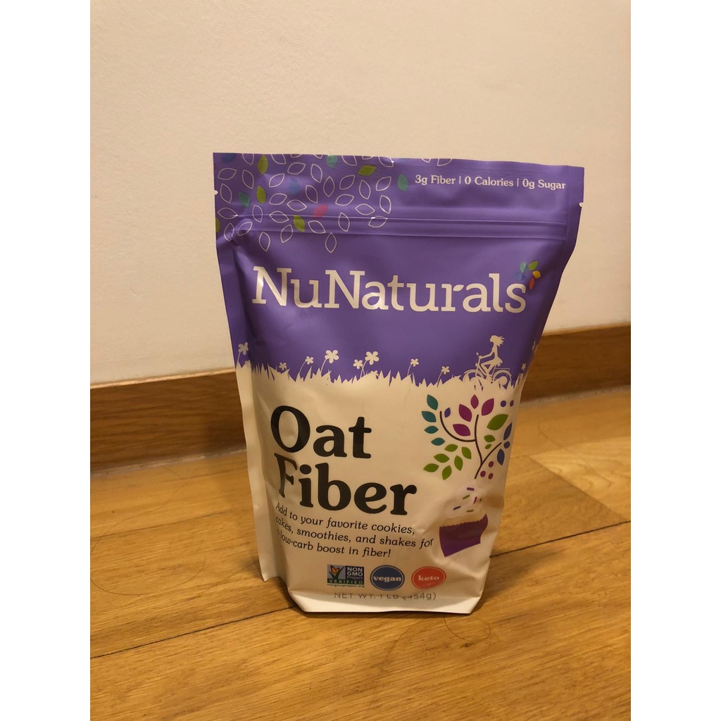 NuNaturals Oat Fiber 454g Shopee Singapore