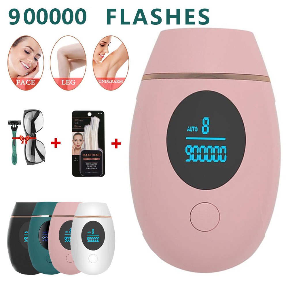 MAXFRESH Laser Hair Removal Device Professional Women Painless Pulsed Light Epilator At Home IPL