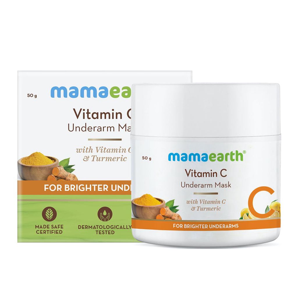 Mamaearth Vitamin C Underarm Mask with Vitamin C & Turmeric 50g