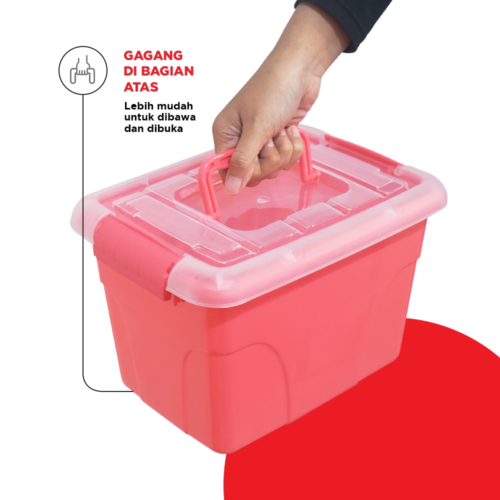 Maspion Kotak Kontainer Plastik Multiguna Favourite Box Small - Gambar 3