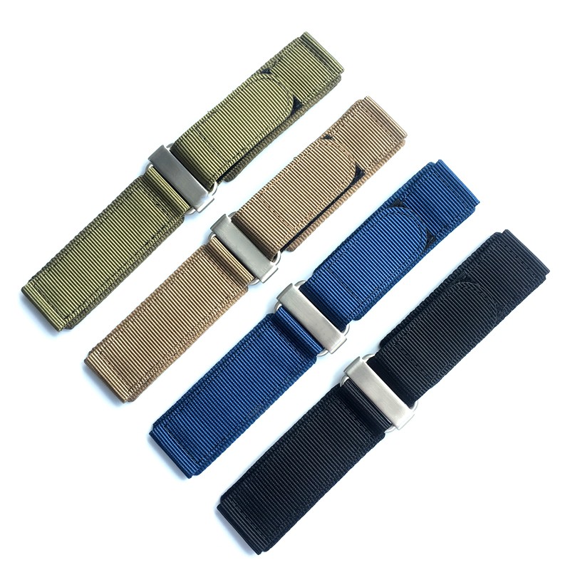 Thick and durable nylon Velcro watch strap Bell Ross BR01 BRO3