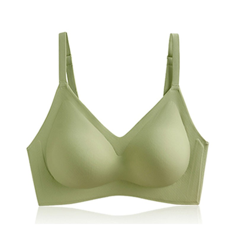 (SG InStock) Natural Thin Strap Wireless Latex Bra. Many Design ...