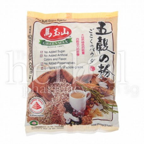 [BUNDLE OF 2] GREENMAX FINE MULTI GRAINS POWDER 600g | Shopee Singapore