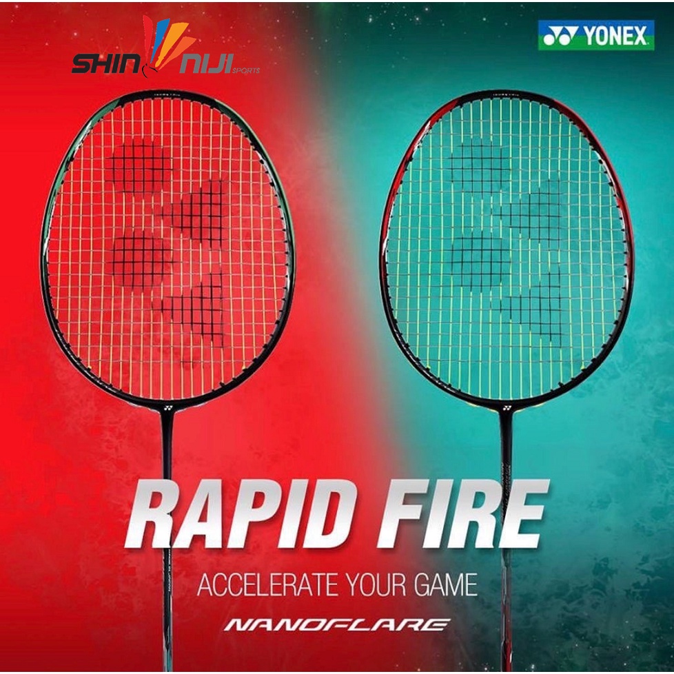 Yonex Badminton Racket racquet Nanoflare 800 LT Black Ic Nanoflare 700 ...