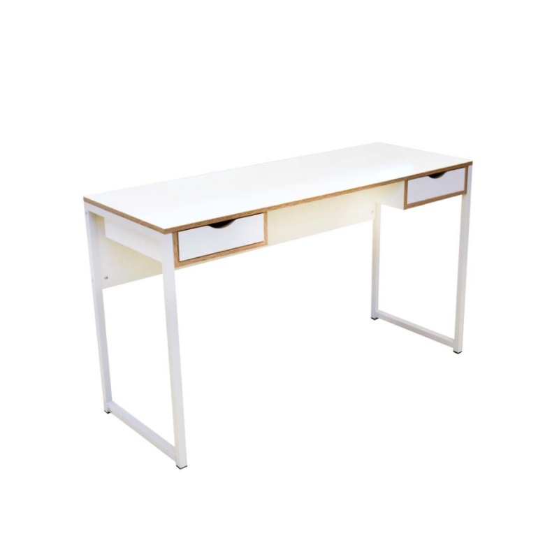 White deals desk 130cm