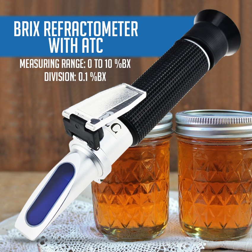 010 Brix Refractometer with ATC LowConcentrated Sugar Content