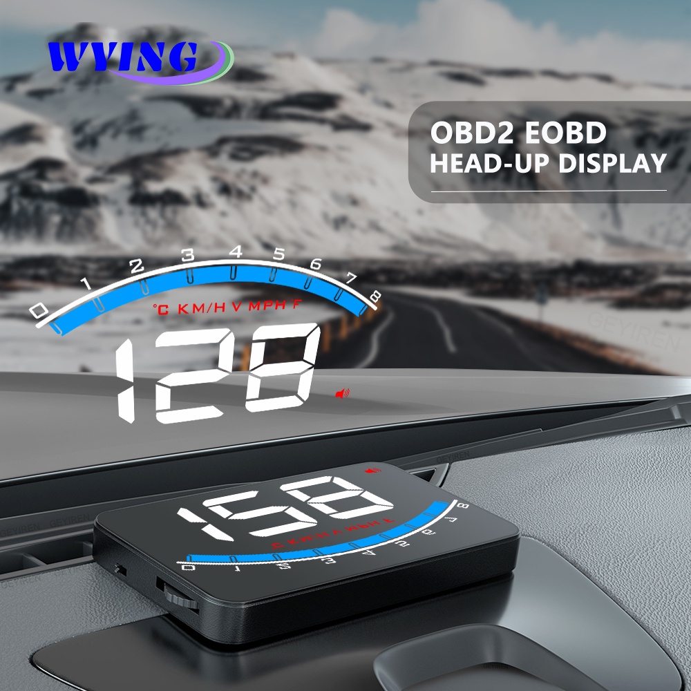 WYING M6 Auto Electronic Overspeed Warning System Water Temperature ...