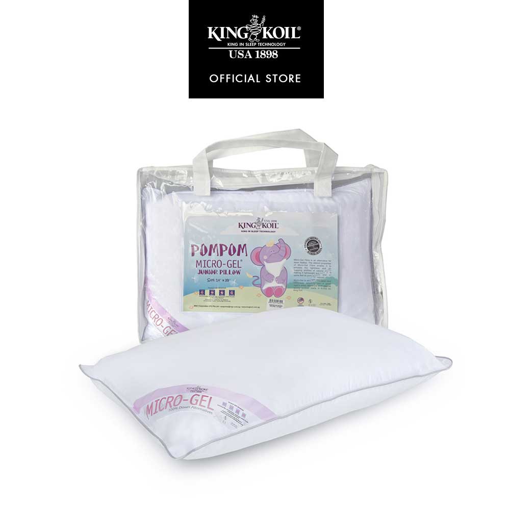 King Koil Micro Gel Pillow Junior 400Gm Shopee Singapore