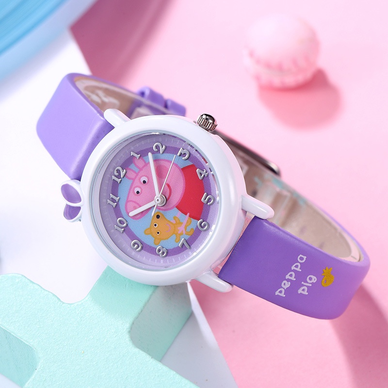 kids girls watch Peppa Pig Watch Kid's Cartoon Watch 30m - Main Image