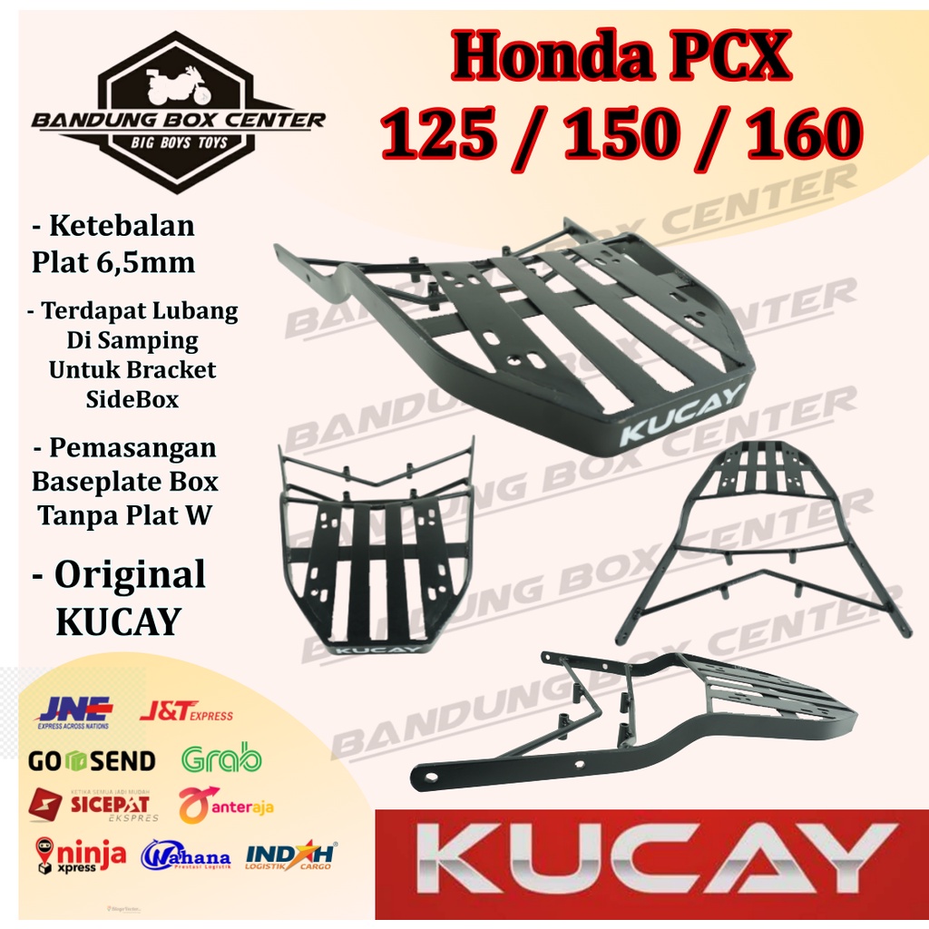 Bracket Box Or Static Bracket Kucay Motorcycle Honda PCX 150 PCX 160 Kucay Static Honda PCX