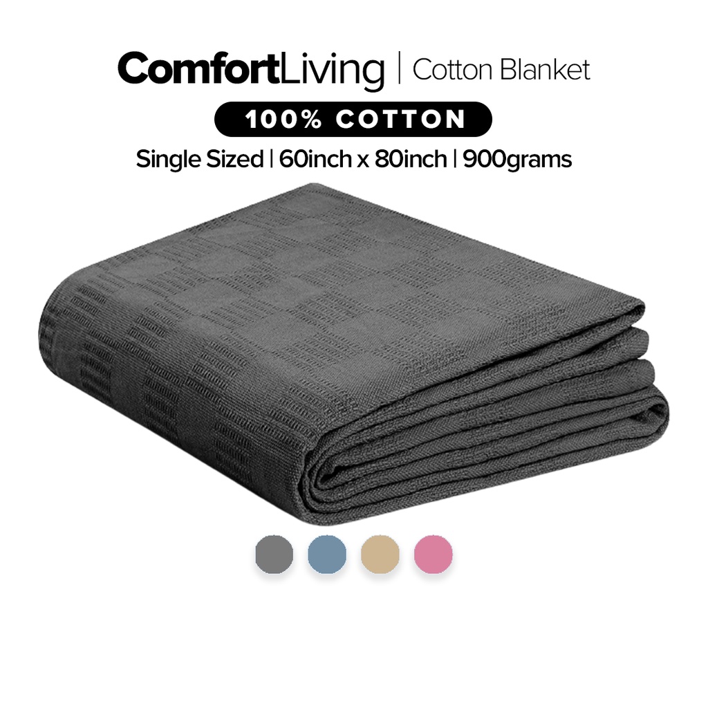 Single cotton blanket sale