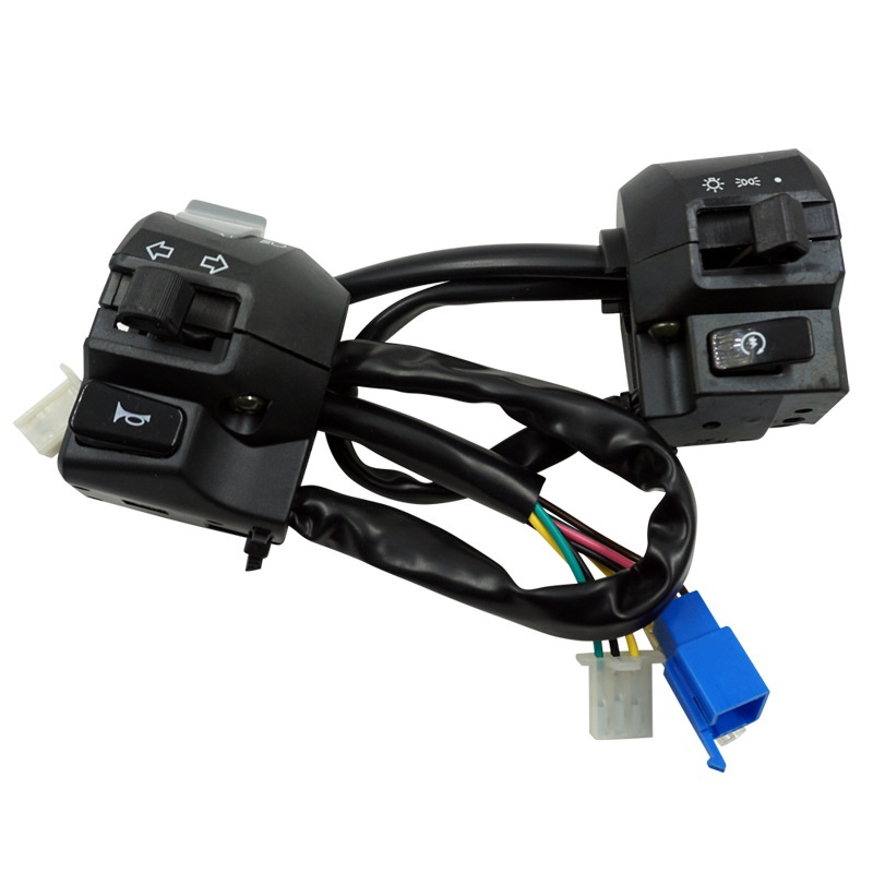 MPW Complete Handlebar Switchgear For Yamaha YBR 125 (2005-2009) - MPW-YBR-015