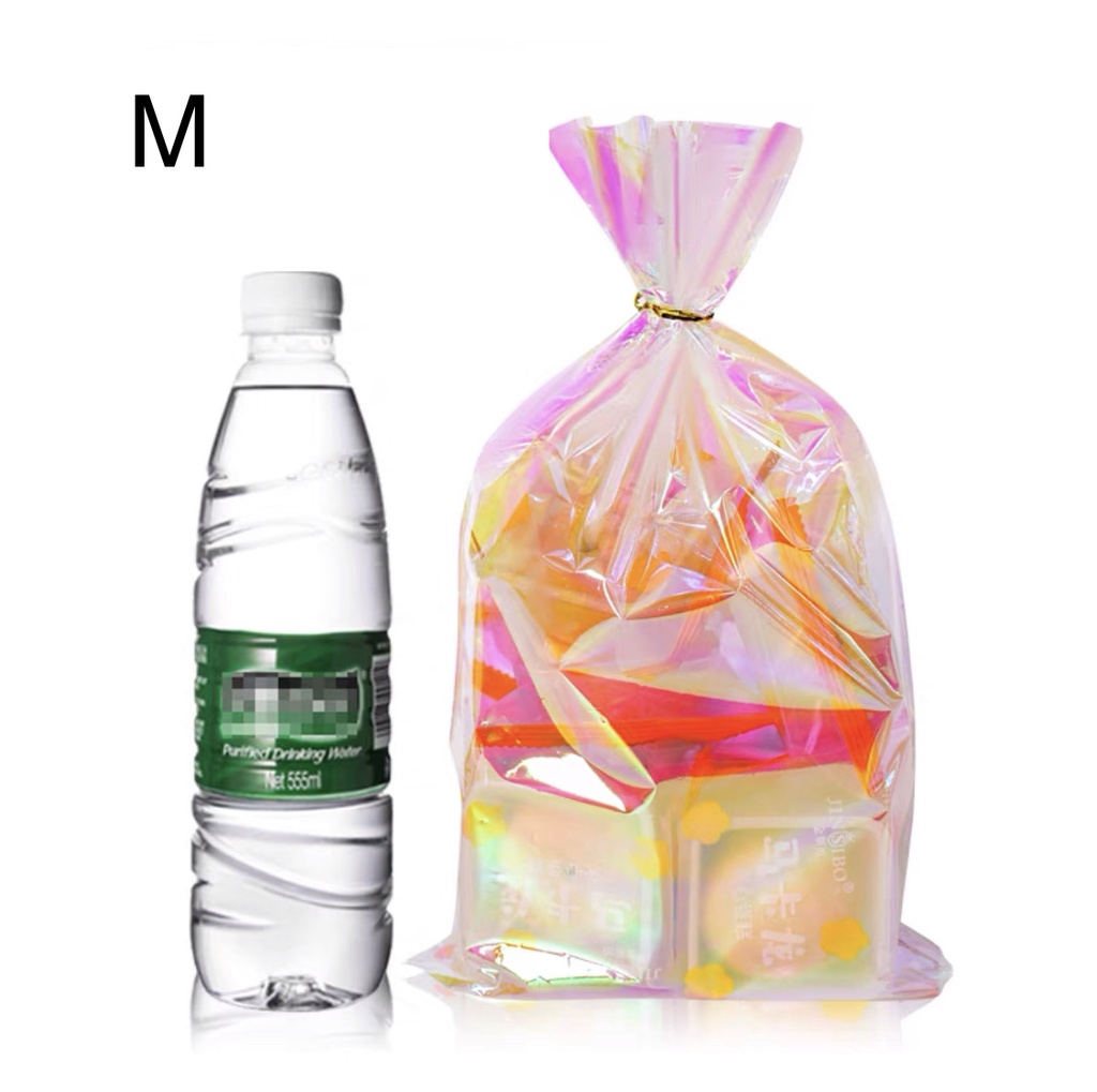 Hologram Plastic Packaging Cookies Candies Goodie Gift Wrapper Bag 50 ...