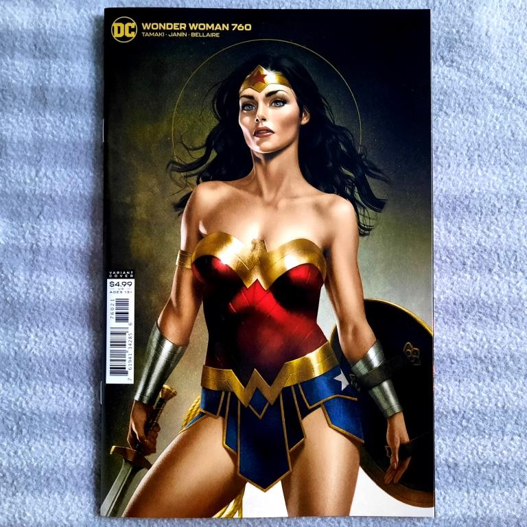Wonder Woman 760 Joshua Middleton Variant (5th Series) DC Comics ...