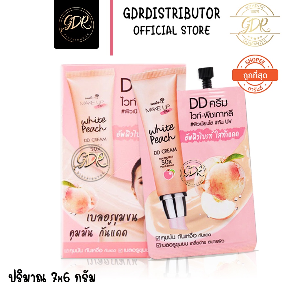 Box Nami Make Up Pro White Peach DD Cream | Shopee Singapore