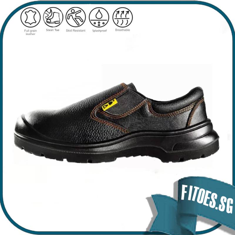 *Safety Toe Capped* D&D Steel Toe Safety Shoes Slip-On 1828 | Shopee ...